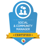 Social media marketing certification for business growth.